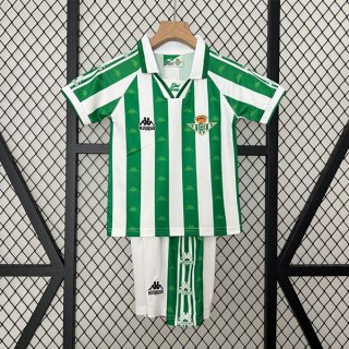 Maglia Real Betis Home Bambino Retro 1995 1997