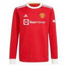 Thailandia Maglia Manchester United Home ML 2021/22 Rosso