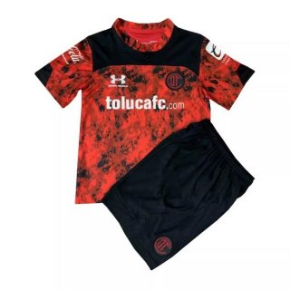 Maglia Toluca Home Bambino 2021/22 Rosso