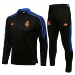 Felpa Allenamento Real Madrid 2022 Nero Blu