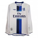 Thailandia Maglia Chelsea Away ML Retro 2003 2005 Bianco