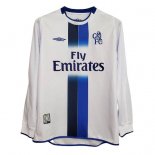 Thailandia Maglia Chelsea Away ML Retro 2003 2005 Bianco