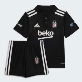 Maglia Besiktas Away Bambino 2021/22 Nero