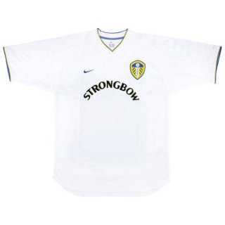 Thailandia Maglia Leeds United Home Retro 2000 2002 Bianco