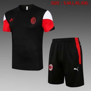 Maglia Formazione AC Milan Set Completo 2022 Nero