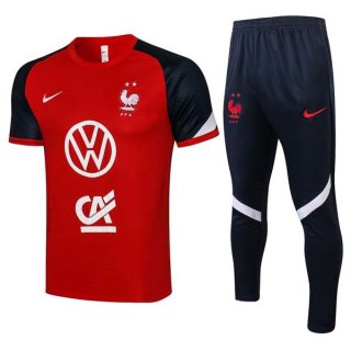 Maglia Formazione Francia Ensemble Complet 2022 Rosso