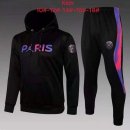 Bambino Giacca Cappuccio Paris Saint Germain 2022 Nero Rosa 1