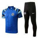 Polo Inter Milan Set Completo 2022/23 Blu