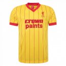 Thailandia Maglia Liverpool Away Retro 1982 1983 Giallo