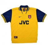 Thailandia Maglia Arsenal Away Retro 1996 1997 Giallo