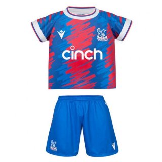 Maglia Crystal Palace Home Bambino 2022/23 Rosso Blu