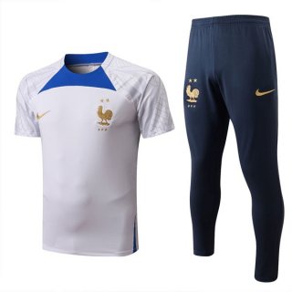 Maglia Francia Set Completo 2022/23 Bianco