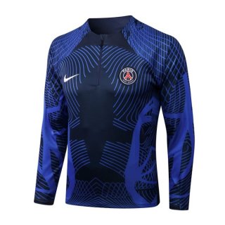 Felpa Allenamento PSG Top 2023 Blu 2