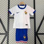 Maglia Francia Away Bambino 2024