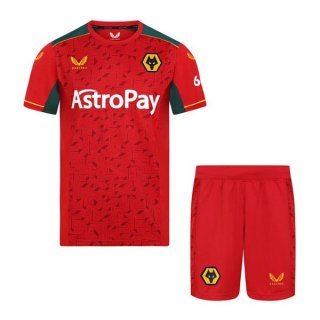 Maglia Wolves Home Bambino 2023/24