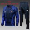 Bambino Felpa Allenamento PSG 2023 Blu 2