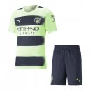 Maglia Manchester City Terza Bambino 2022/23