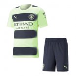 Maglia Manchester City Terza Bambino 2022/23