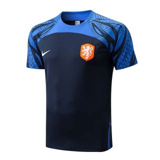 Maglia Entrenamien Paesi Bassi 2022/23 Blu