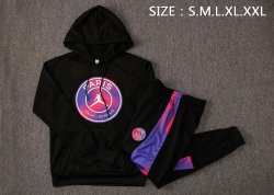 Giacca Cappuccio Paris Saint Germain 2022 Rosso Nero 2