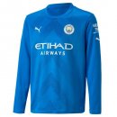 Thailandia Maglia Manchester City Portiere ML 2022/23 Blu