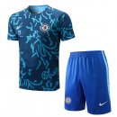 Maglia Formazione Chelsea Set Completo 2022/23 Blu