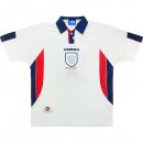 Thailandia Maglia Inghilterra Home Retro 1998 Bianco