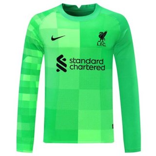 Thailandia Maglia Liverpool Portiere ML 2021/22 Verde