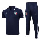 Polo Italia Set Completo 2023/24 Blu 3