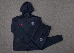 Giacca Cappuccio PSG 2021/22 Blu Navy