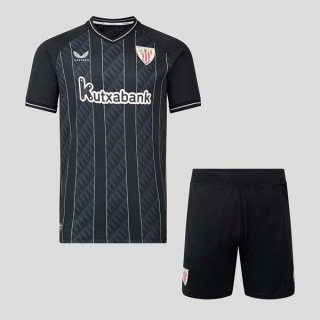 Maglia Athletic Bilbao Portiere Bambino 2023/24 Negro