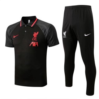 Polo Liverpool Set Completo 2022/23 Nero