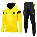 Felpa Cappuccio Paris Saint Germain 2023/24 Giallo