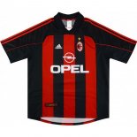 Thailandia Maglia AC Milan Home Retro 2000 2002 Rosso