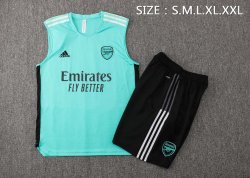 Maglia Arsenal Senza Maniche 2022 Verde Nero