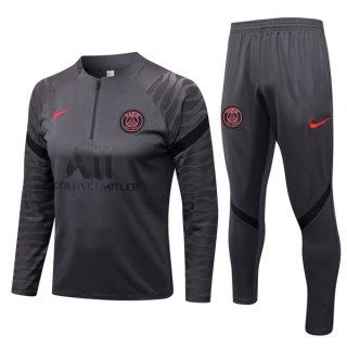 Felpa Allenamento PSG 2023 Grigio