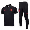 Polo AC Milan Set Completo 2023/24 Nero 2