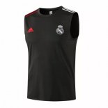 Thailandia Maglia Real Madrid Senza Maniche 2021/22 Nero