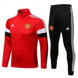 Giacca Manchester United 2022 Rosso Nero Bianco