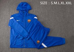 Giacca Cappuccio Barcellona 2022 Blu