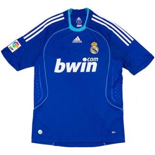 Thailandia Maglia Real Madrid Away Retro 2008 2009 Blu