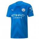 Thailandia Maglia Manchester City Portiere 2022/23 Blu